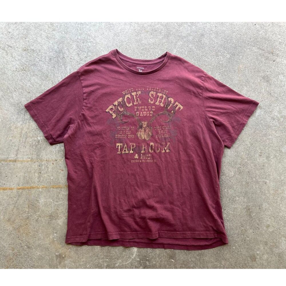 Tap Room Hunting Graphic Tee Men George XXL Oversized T-Shirt